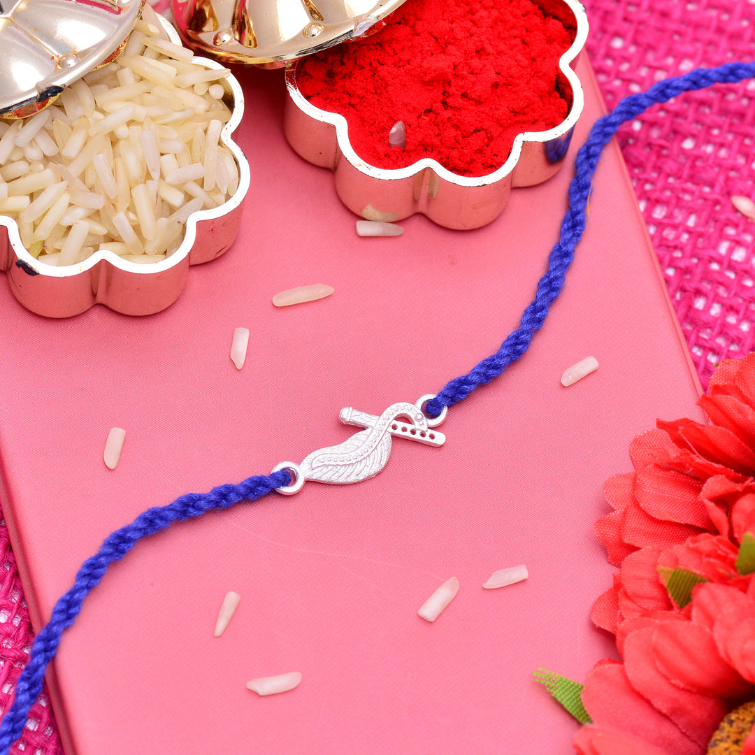 Exclusive Silver Rakhi Sets for Bhaiya, Bhabhi, and Kids