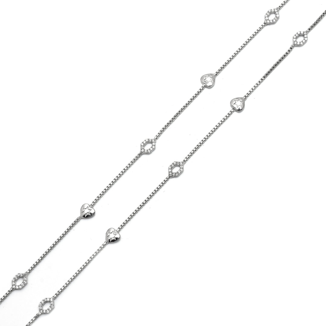 Pure 925 Silver Anklet for Women & Girls