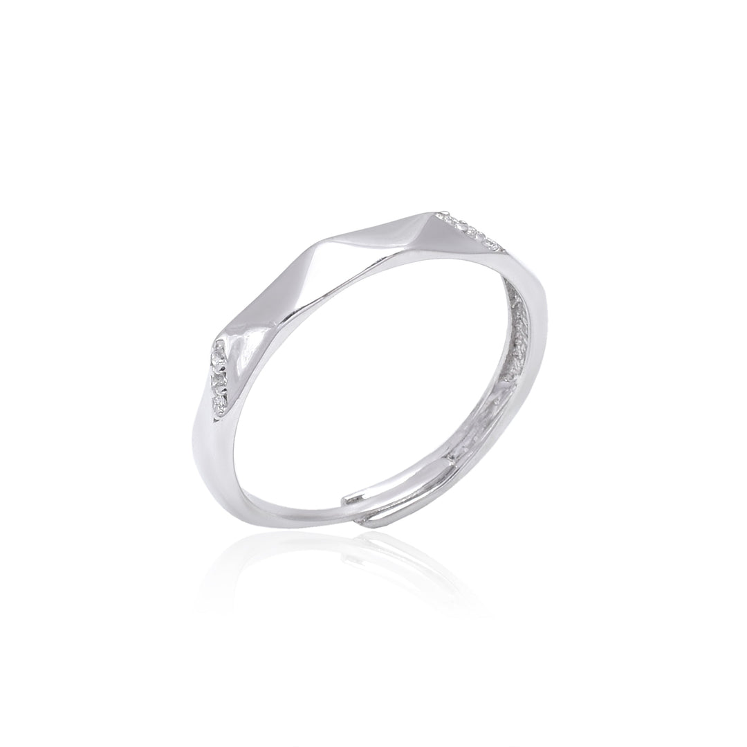 Pure 925 Silver Ring For Girl's