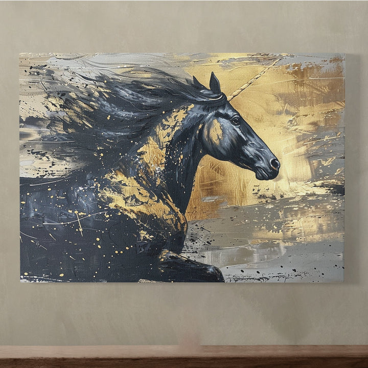 Runing Horse Canvas