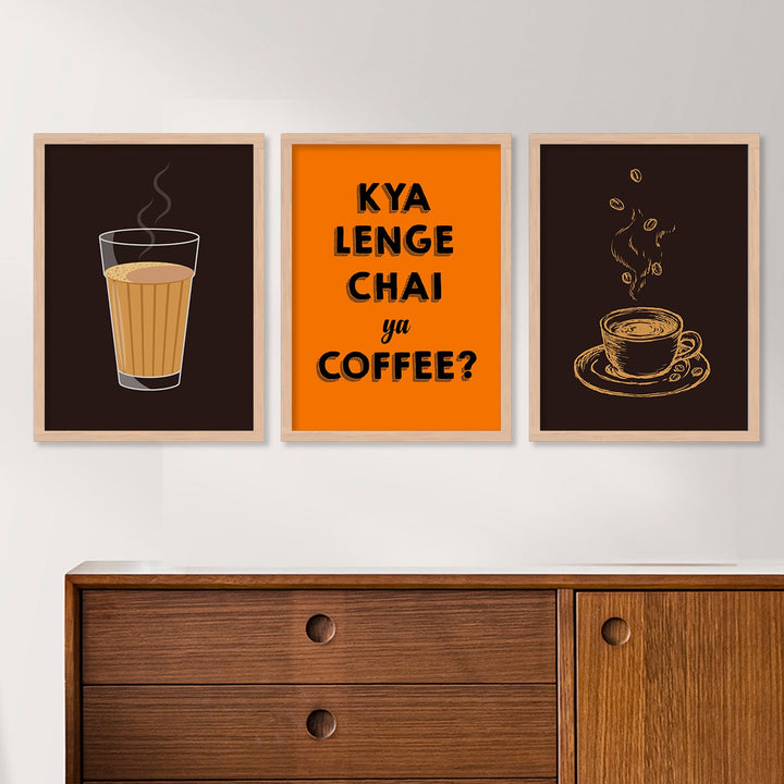 Chai Or Coffee Food Painting