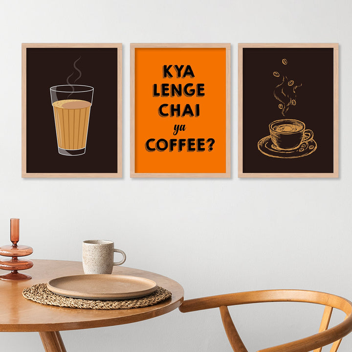 Chai Or Coffee Food Painting