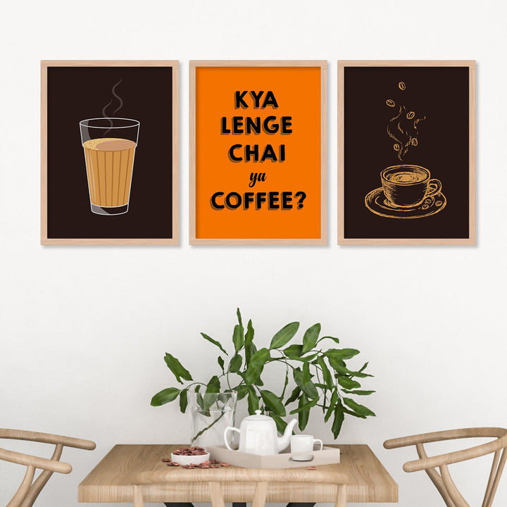 Chai Or Coffee Food Painting