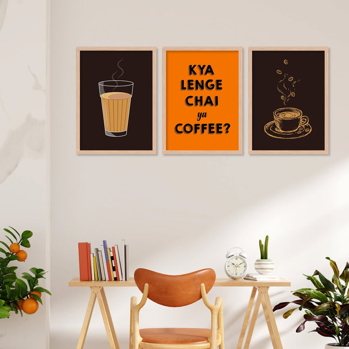 Chai Or Coffee Food Painting