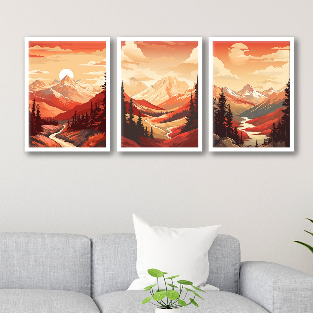 Expensive Mountains Painting