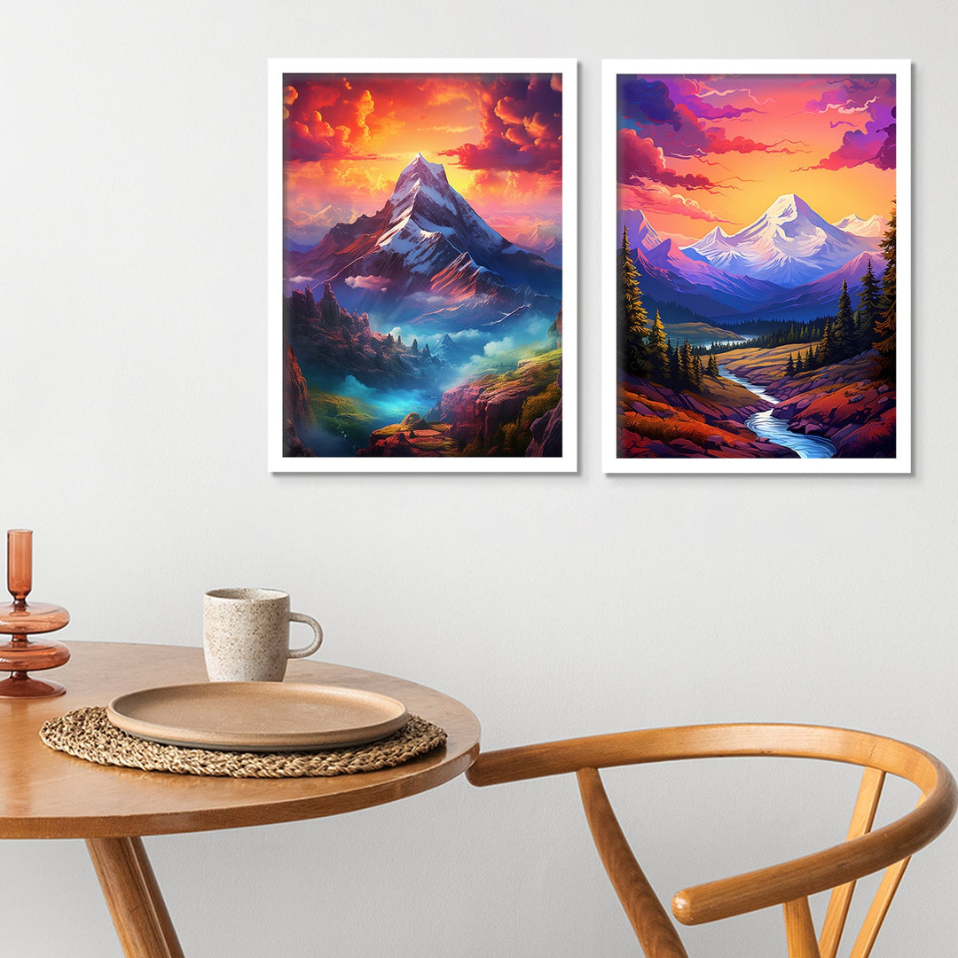 Amazing Large Mountain Art