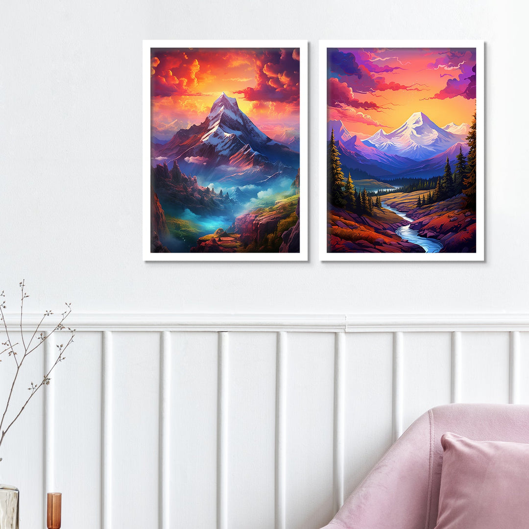 Amazing Large Mountain Art