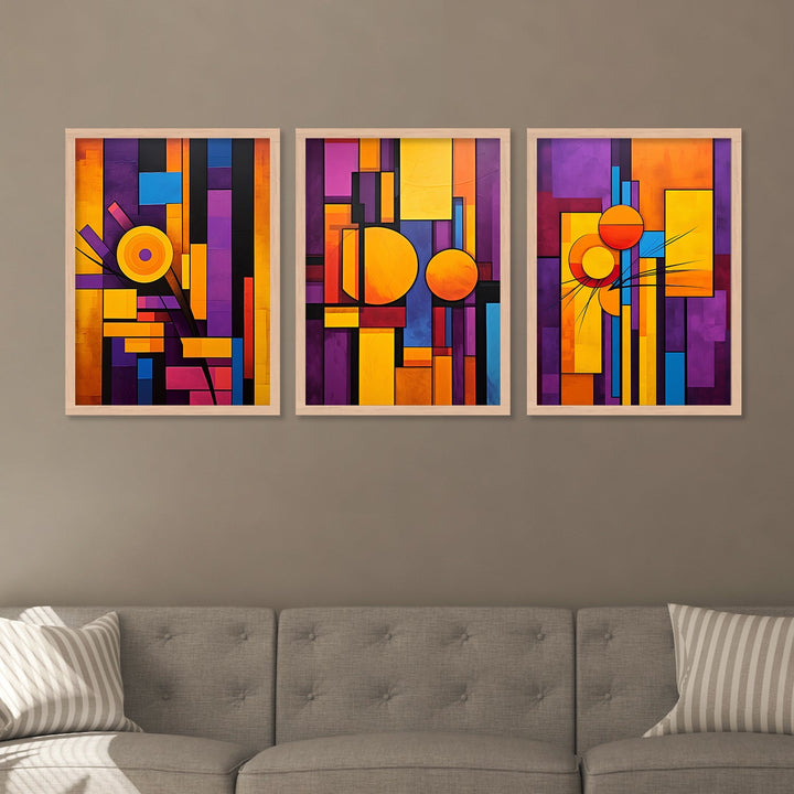 Abstract Design Wall Painting