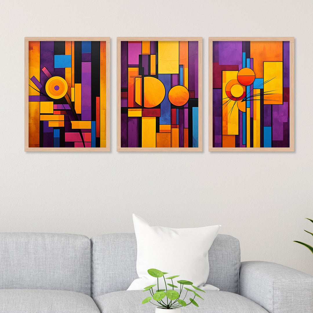 Abstract Design Wall Painting