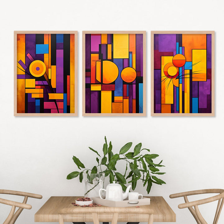 Abstract Design Wall Painting