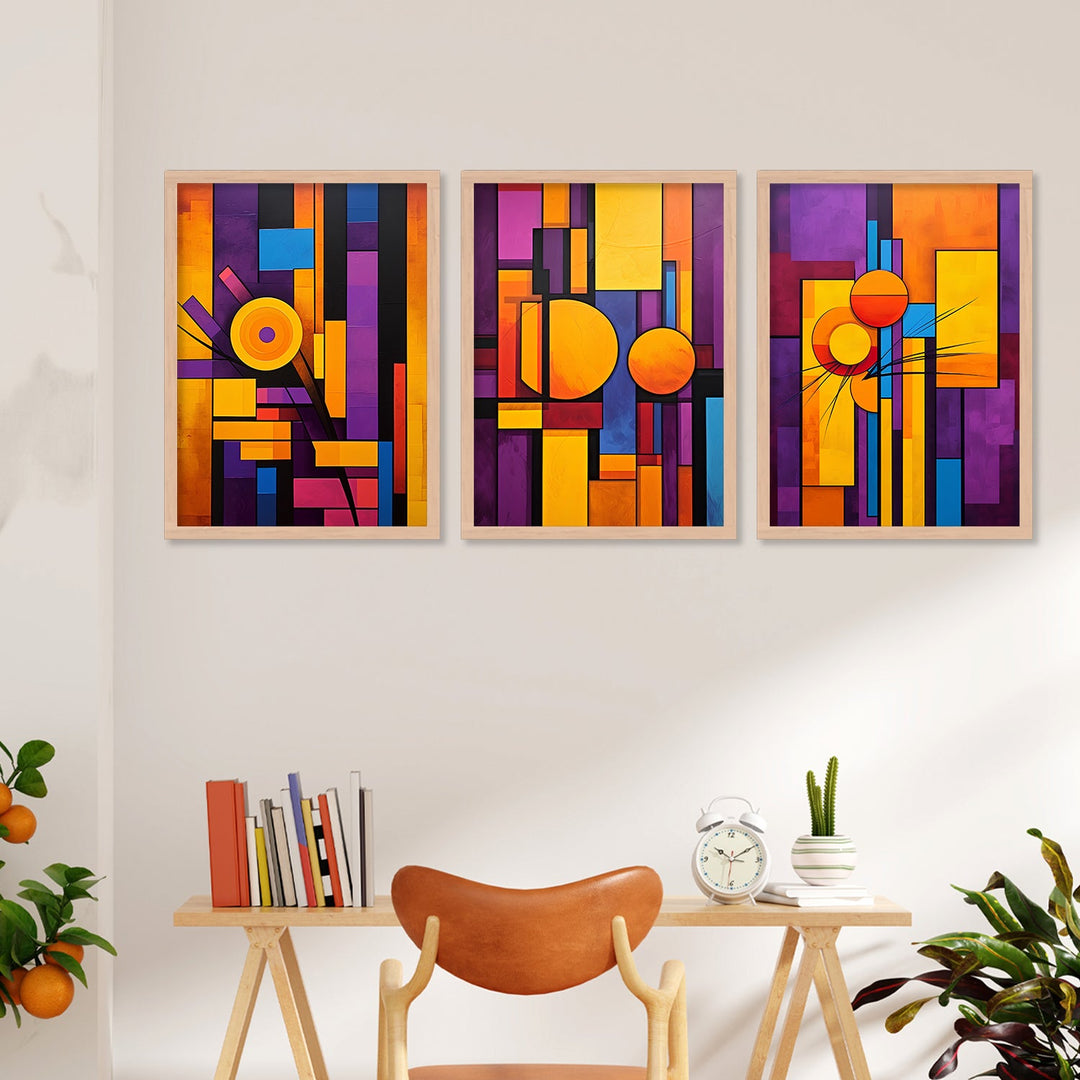 Abstract Design Wall Painting