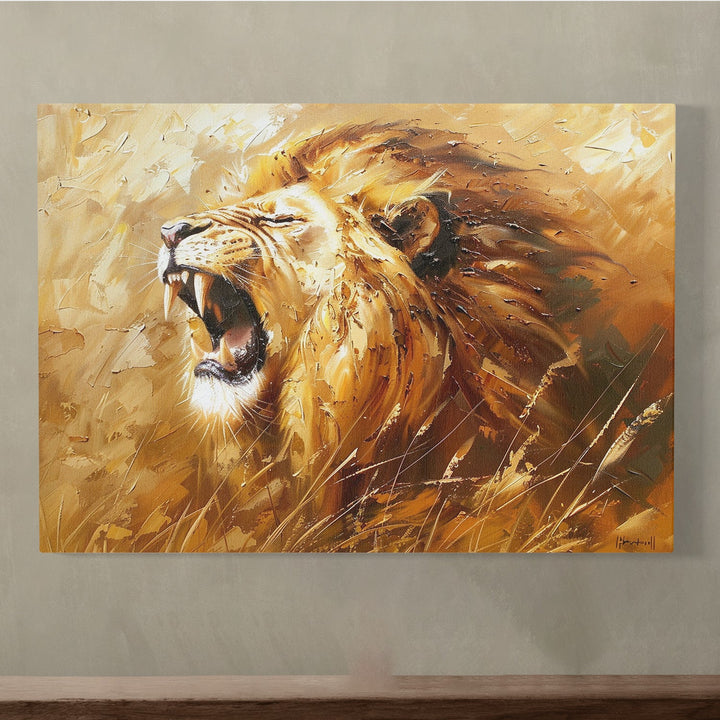 Beautiful Lion Canvas