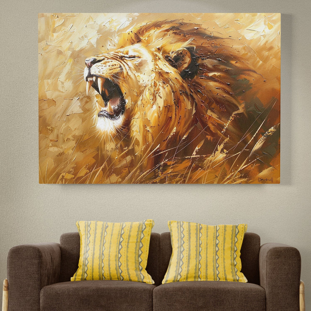 Beautiful Lion Canvas