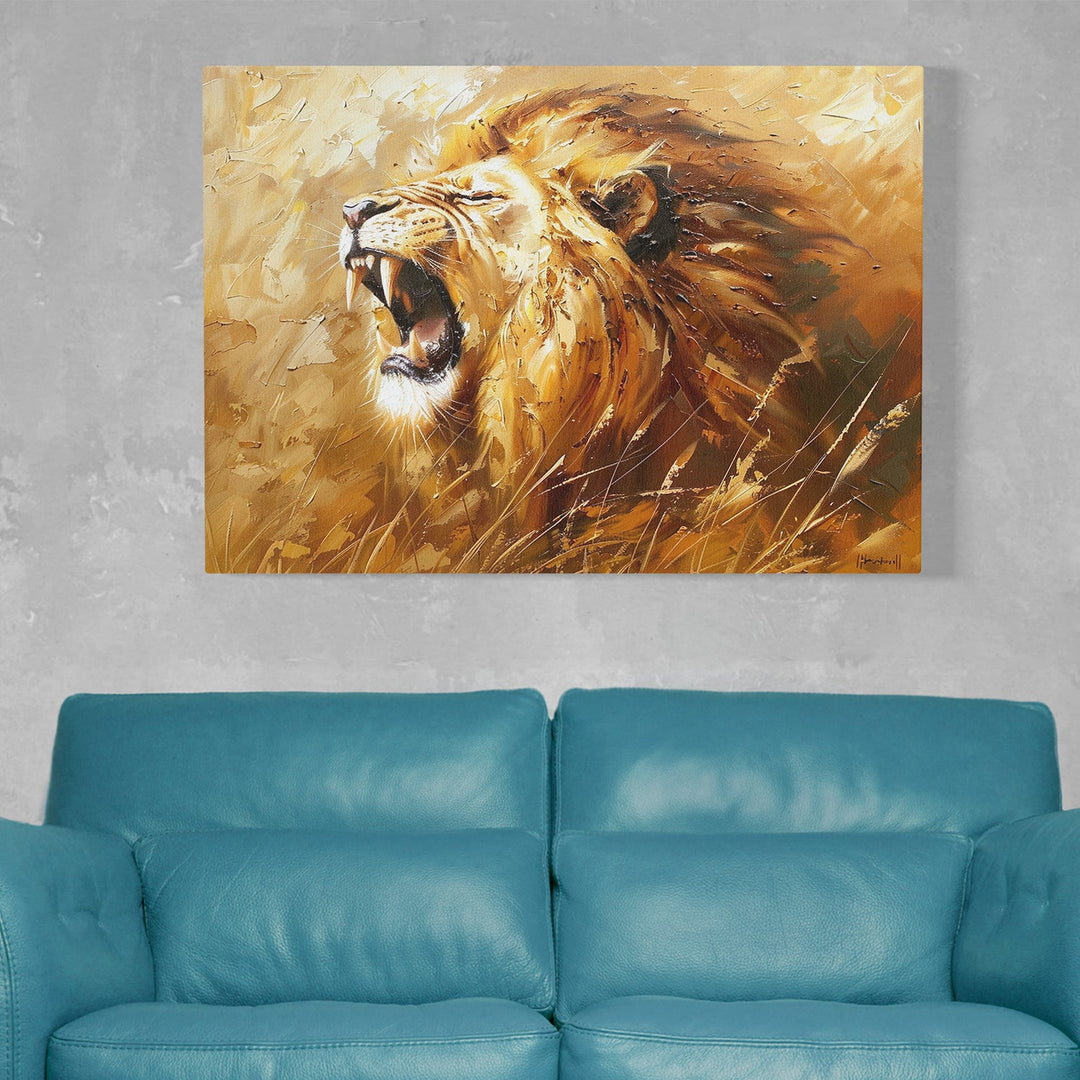 Beautiful Lion Canvas