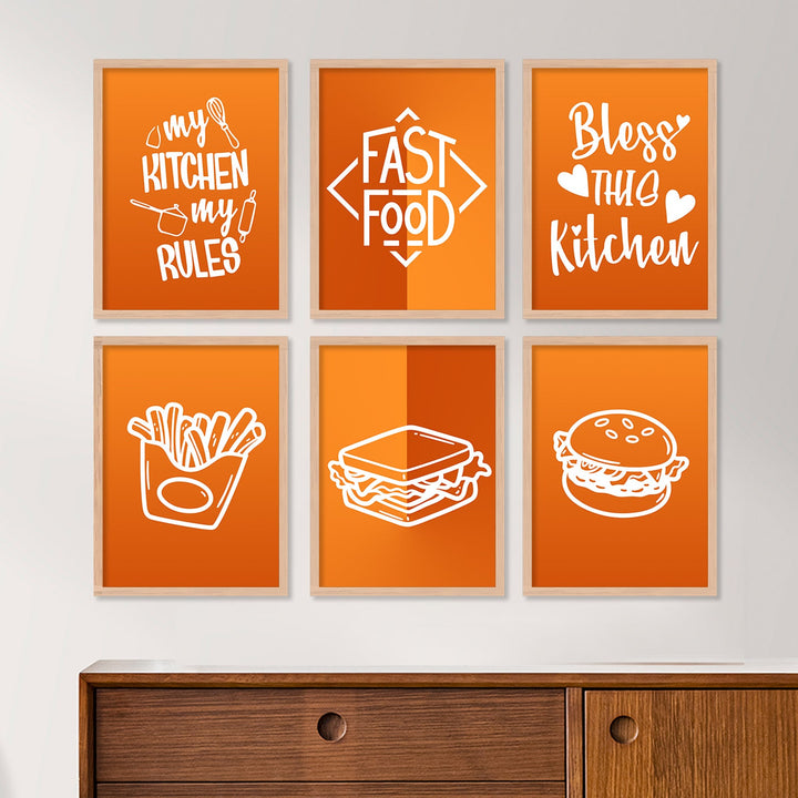 Fast Food Wall Art