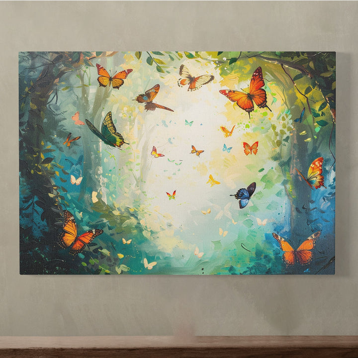 Amazing Colourfull Butterfly Canvas