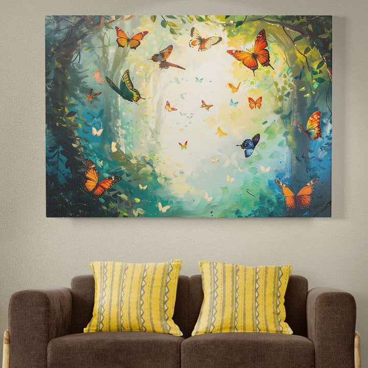 Amazing Colourfull Butterfly Canvas