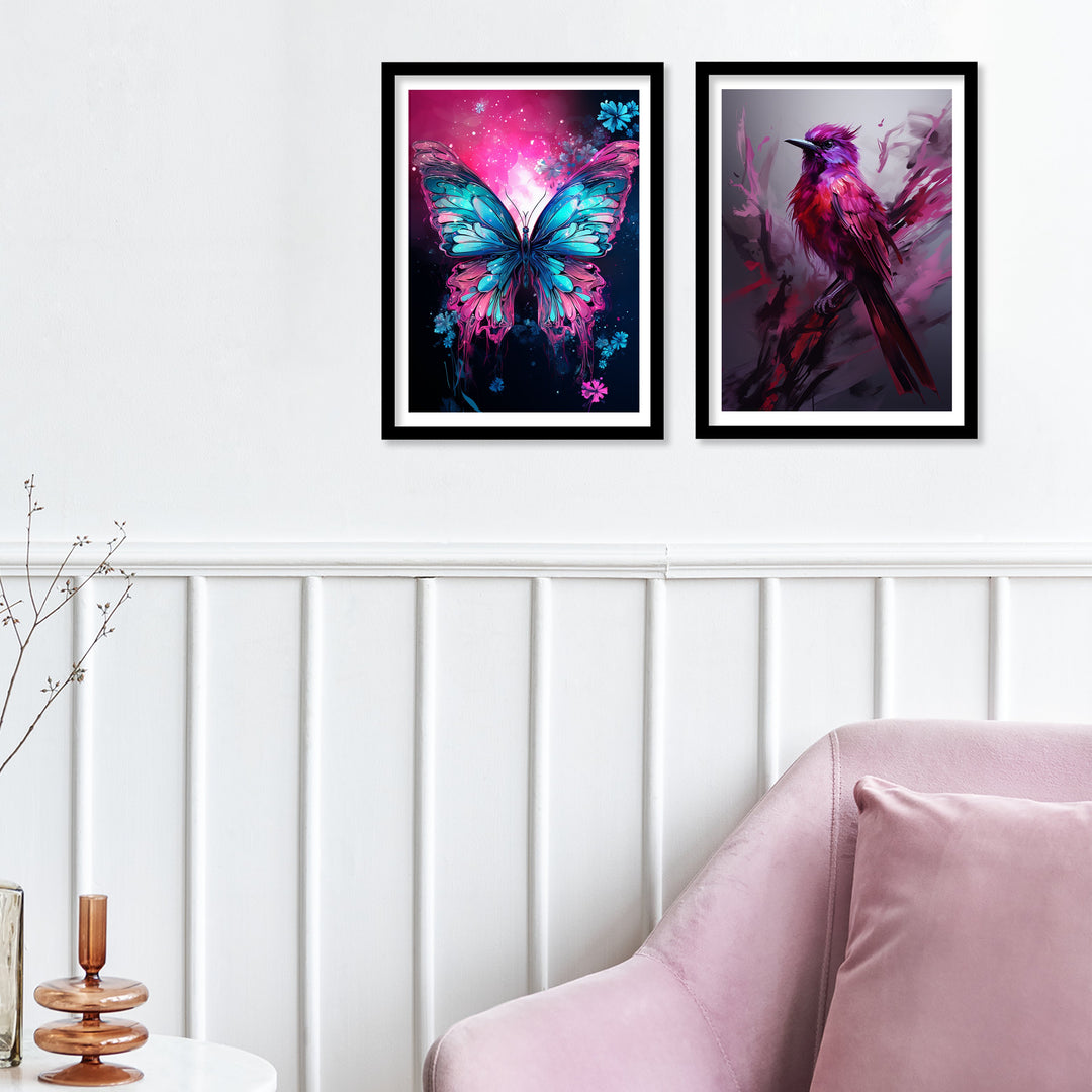 New Shining Butterfly Wall Art