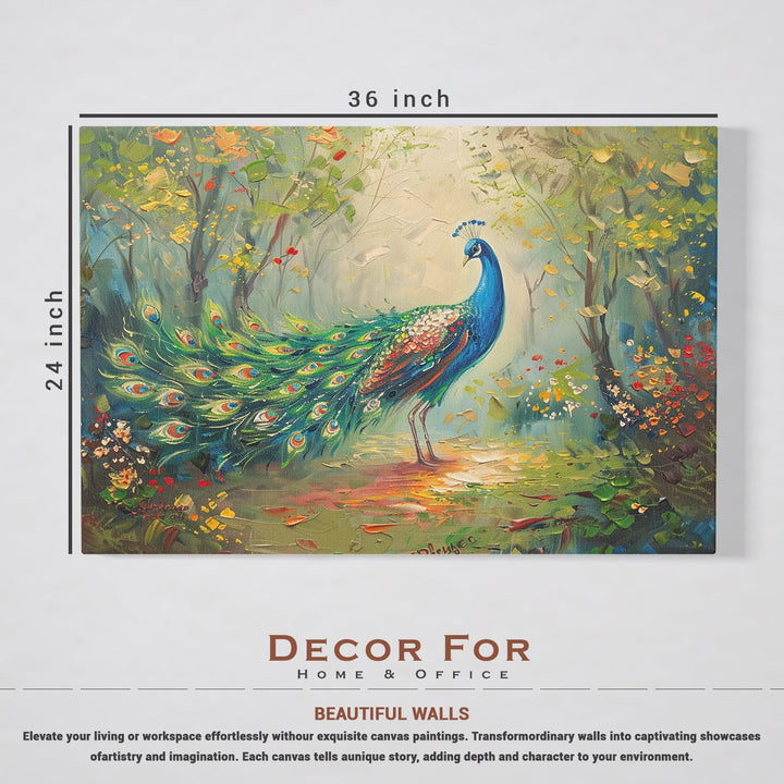 Beautifull Peacock Canvas