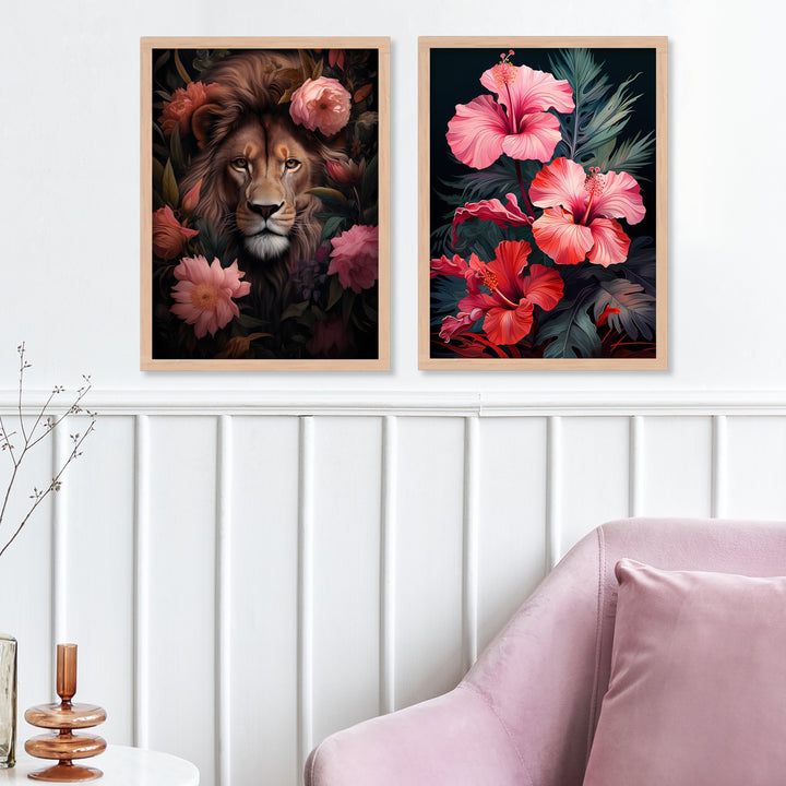 Flower With Lion