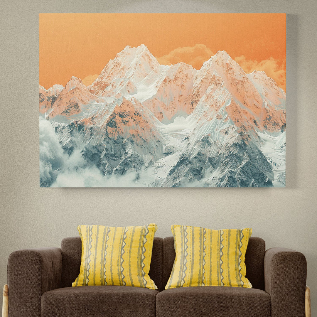 Amazing Mountain Shade Canvas