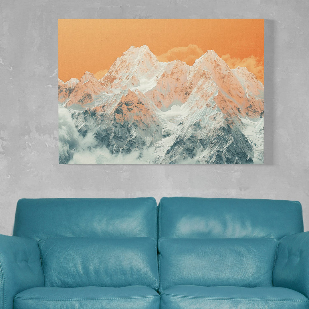 Amazing Mountain Shade Canvas